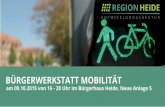 Bürgerwerkstatt Mobilität