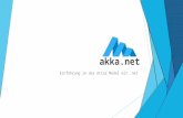 Einführung in das Actor Model mit Akka.net