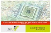 Aktuelle Informationen zu den OGD-Geoservices