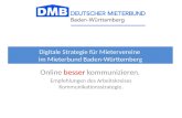 Digitale Strategie für Mietervereine im Deutschen Mieterbund Baden-Württemberg