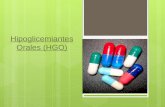 Hipoglicemiantes orales (hgo)