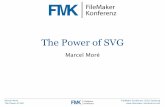 FMK2016 - Marcel Moré - The Power of SVG