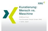 «SOMshare» 1.7.2015: XING «Kuratierung: Mensch vs. Maschine»