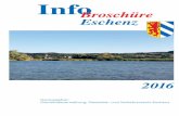 Eschenz Informations- Broschüre Informations- Broschüre