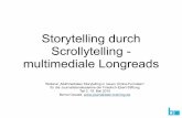 Storytelling durch Scrollytelling - multimediale Longreads