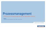 BPM-Club: Vortrag "Einführung Prozessmanagement bei der Sparda-Bank Hamburg" - 31.05.16 in Frankfurt