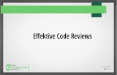 "Effektive Code Reviews" - Abendvortrag bei oose.de