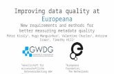 Improving data quality at Europeana - SWIB16