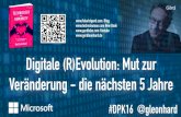 #DPK16: Gerd Leonhard - Digitale (R)Evolution
