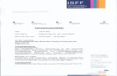 Teilnahmebescheinigung iSFF