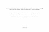 Formulation and evaluation of water-insoluble matrix drug delivery ...