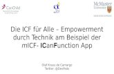 mICF workshop Zurich