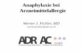 Anaphylaxie bei Arzneimittelallergie