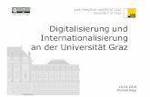 Digitalisierung und Internationalisierung an der Universität Graz