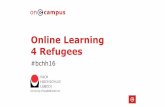 Online learning 4 refugees #bchh16