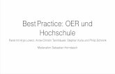 Best Practice: OER und Hochschule