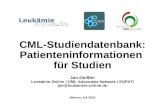 CML-Studiendatenbank: Patienteninformationen für Studien