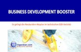 Business Development Booster - Online Kurs: Inhalte