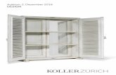 Koller Design 2. Dezember 2016 | Design Auction
