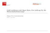 Werbeplanung.at SUMMIT 15 – Geld verdienen mit Open data?! – Eva Czernohorszky