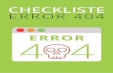 Error 404: Sofort mehr Besucher und bessere Rankings