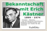 Bekanntschaft mit Erich Kästner