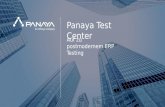 Panaya Test Center – Auf zu postmodernem ERP Testing