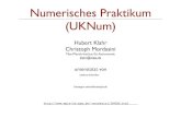Numerisches Praktikum (UKNum)