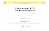 Elektromagnetik für Strukturmechaniker