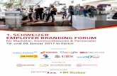 1. Schweizer Employer Branding Forum