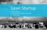 The Lean Startup - Einf¼hrung
