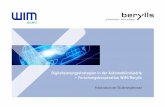 Auszug der Studie zur Digitalisierung von Berylls & WIM