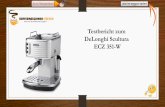 Testbericht zum DeLonghi Scultura ECZ 351-W