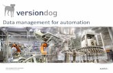 Übersicht: versiondog, das Datenmanagementsystem für die Automatisierungstechnik