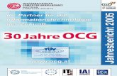 OCG Jahresbericht 2005