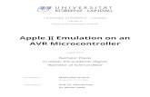 Apple ][ Emulation on an AVR Microcontroller