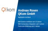 DNUG - Andreas Rosen - IBM Software und Salesforce sinnvoll integrieren