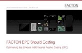 FACTON EPC 8 Should Costing (Deutsch)