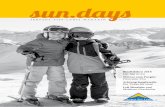 Sun.Days. Gästemagazin. Winter 2016/17.