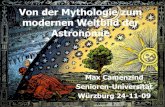 Von der Mythologie zum modernen Weltbild der Astronomie