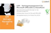 LVM Vertragsmanagement für Office365 und SharePoint