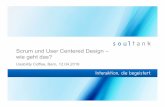 Scrum und User Centered Design – wie geht das?, Usability Coffee, Bern, 12.04.2016