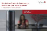 Die Zukunft des E-Commerce: Bestellen per Sprachbefehl