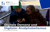 Digitale Demenz und Digitaler Analphabetismus