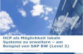 SAP HCP als Moeglichkeit lokale Systeme zu erweitern – am Beispiel von SAP BW (Level 2)