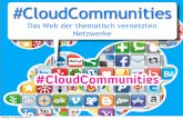 CloudCommunities- Das Web der vernetzten Netzwerke