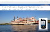 Palisis Ticketdrucker für Wegebahnen, Doppeldeckbusse, Busse, Shuttles, Fähren, Schiffe