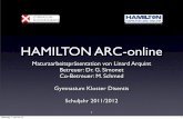 HAMILTON ARC-online Präsentation