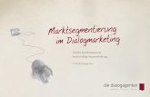 Marktsegmentierung im Dialogmarketing - die dialogagenten