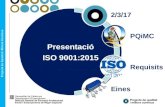 Eines per implementar ISO 9001:2015